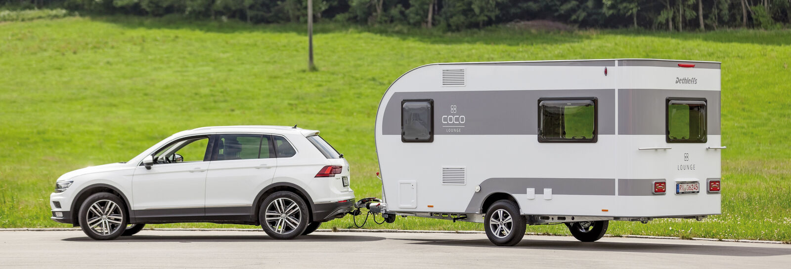 Auffällige Buggestaltung und kantiges Heck, das dem Coco Stabilität verleiht.