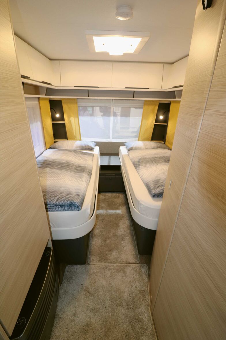 Lits jumeaux du nouveau 495 SG.