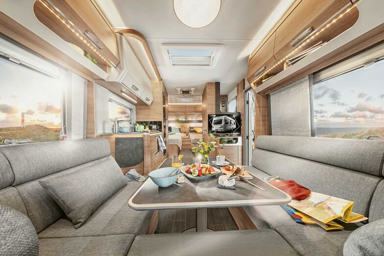 Tabbert cherche à séduire avec un design moderne et une excellente qualité de finition.