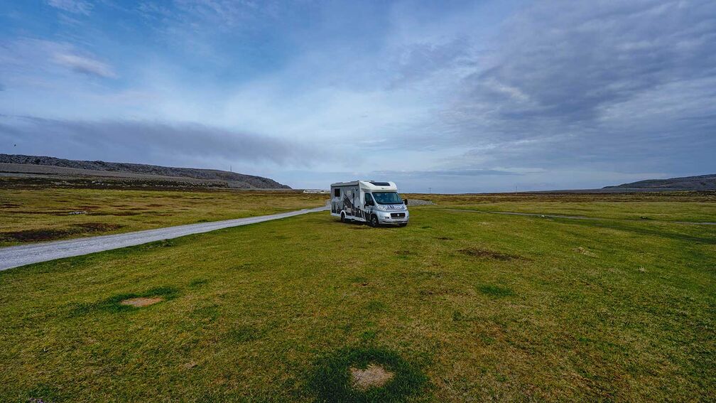 Finnmark au nord de la Norvège