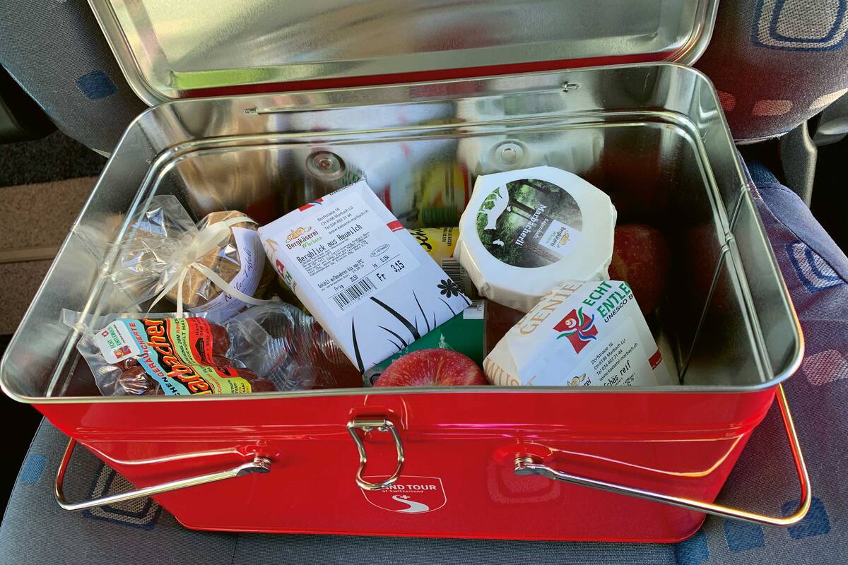 Meine Snack-Box für regionale Spezialitäten.