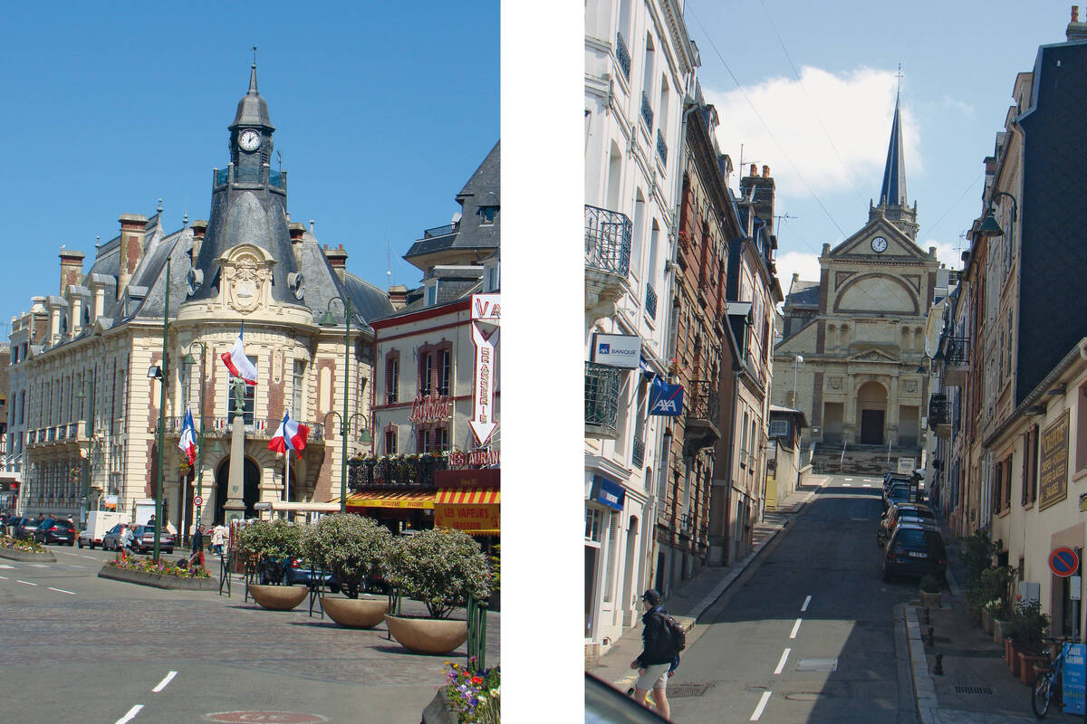 L’idyllique Trouville est une ancienne station balnéaire longtemps fréquentée par les touristes anglais.