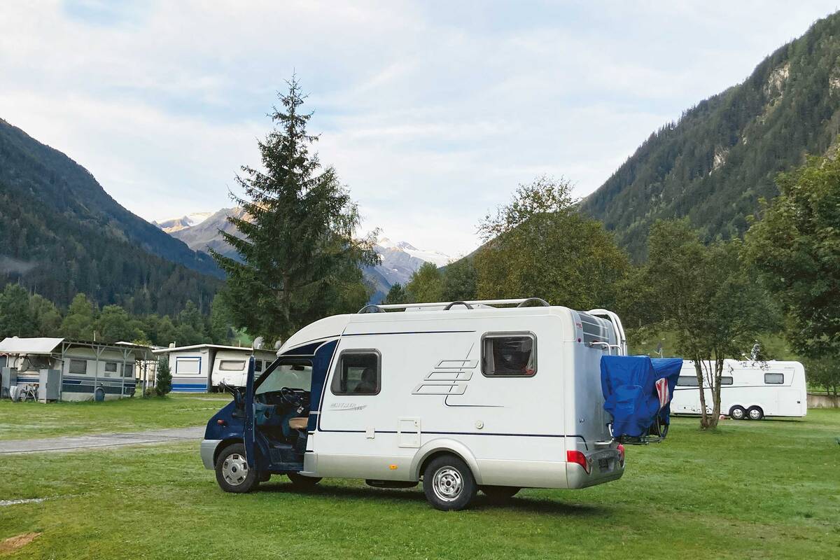 Der gepflegte Camping im Stubaital liegt im Weiler Volderau bei Neustift.