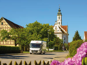 Unterwegs in Steinhausen, das zur Stadt Bad Schussenried gehört.