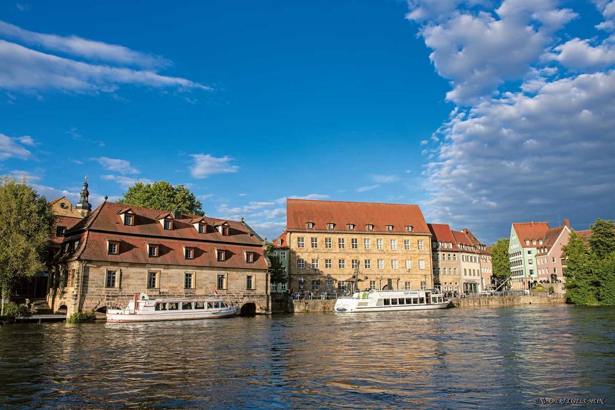 Bamberg wird immer wieder gerne als das Fränkische Venedig bezeichnet.