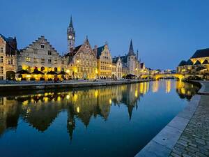 Die Belgische Hafenstadt Gent war bis im Mittelalter ein mächtiger Stadtstaat.