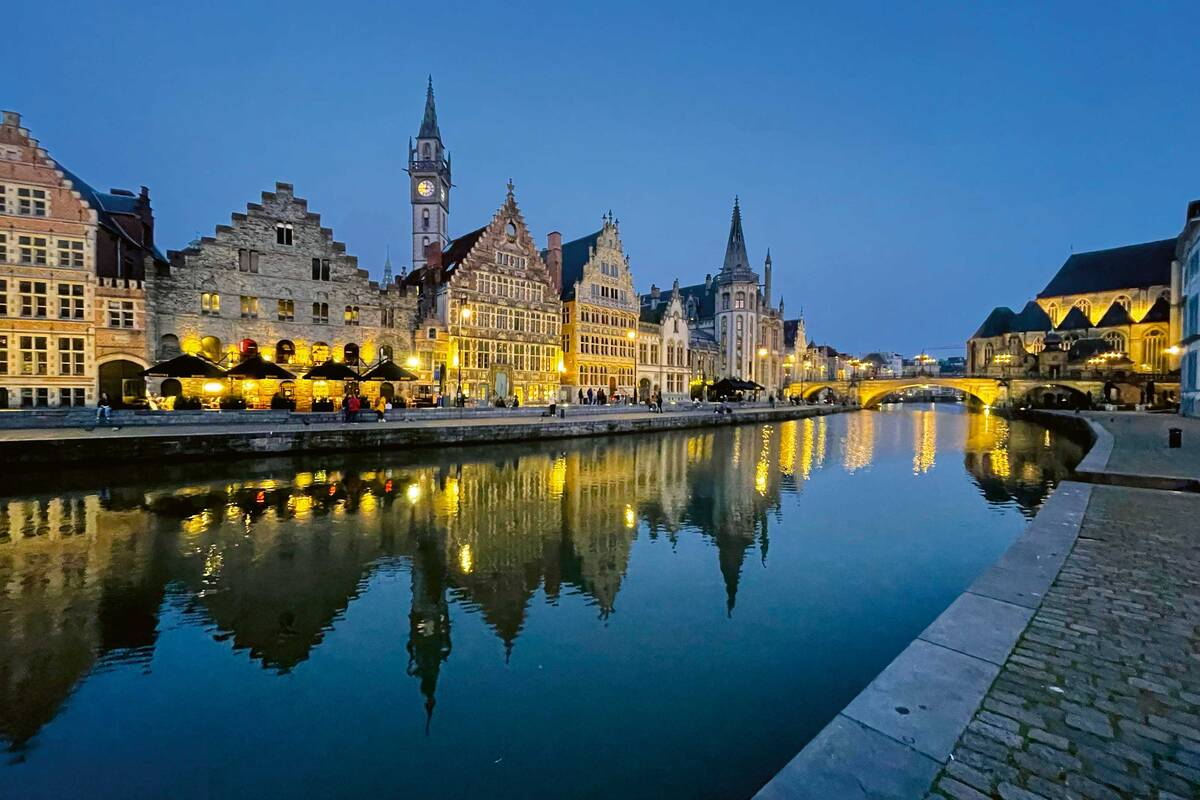 Die Belgische Hafenstadt Gent war bis im Mittelalter ein mächtiger Stadtstaat.