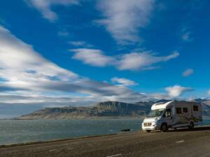 Entlang den Ostfjorden.