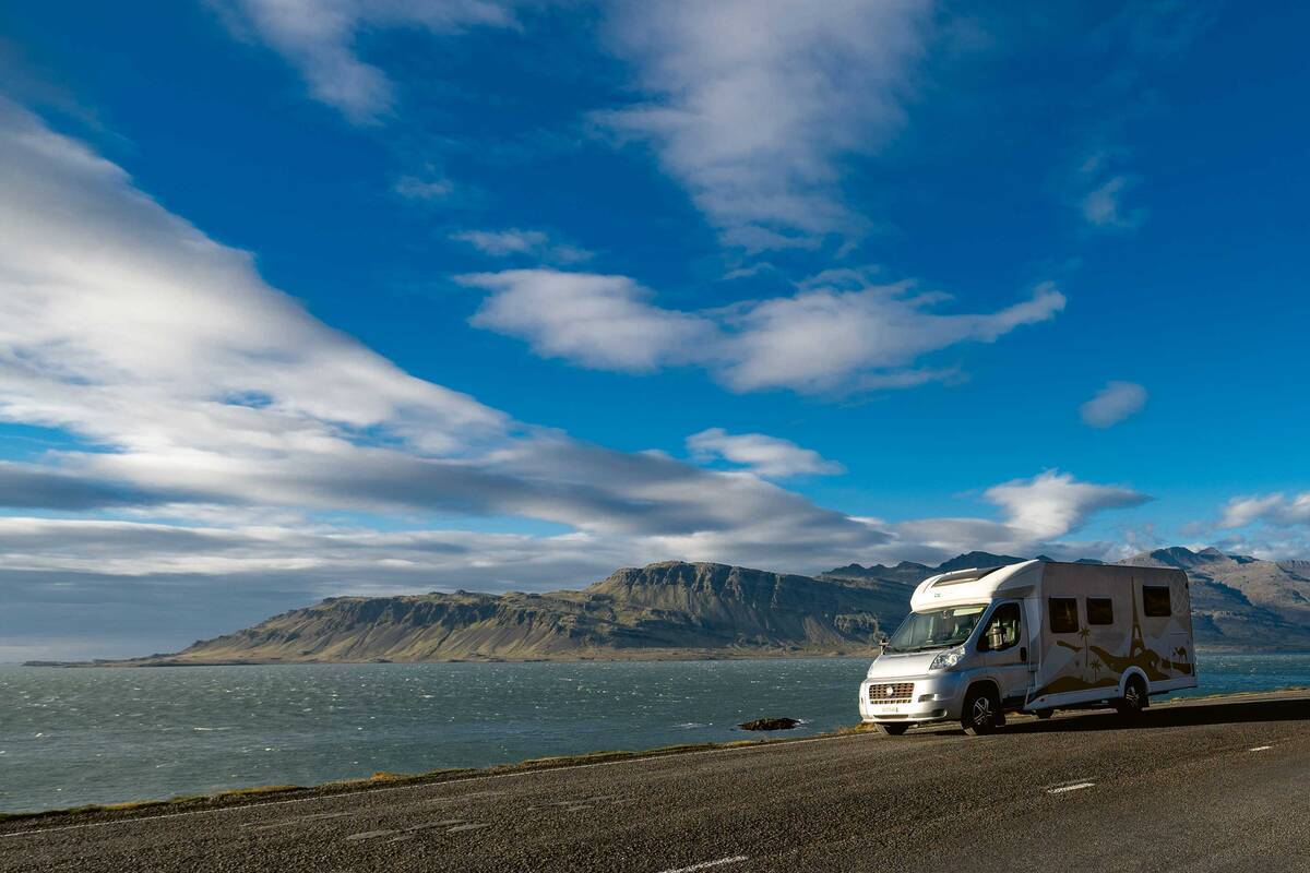 Entlang den Ostfjorden.