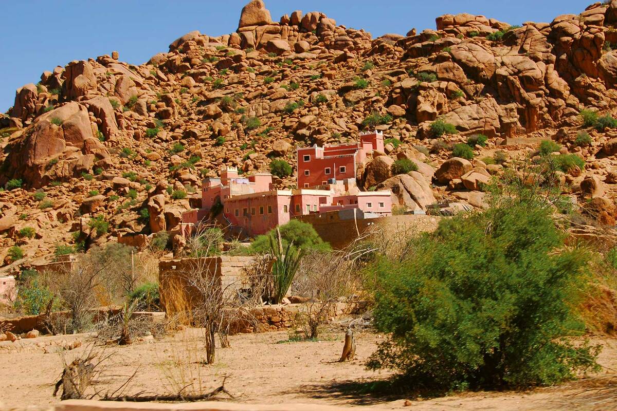 Die Bergoase Tafraoute – ein Paradies inmitten spektakulärer Felsformationen.