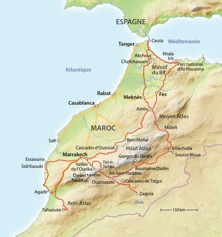 Route Maroc