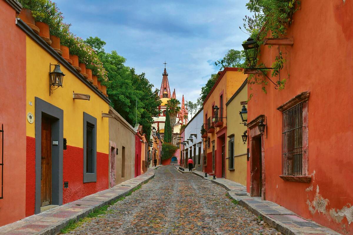 San Miguel de Allende ist eine faszinierende Stadt mit einem Mix aus spanischer und lateinamerikanischer Kultur.