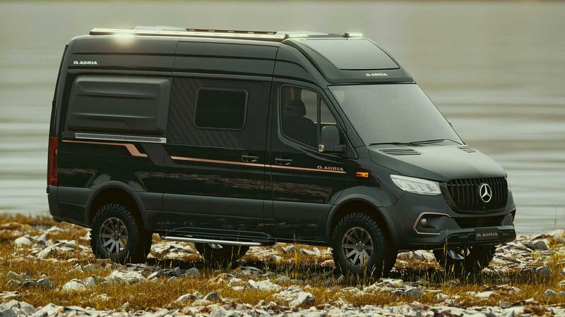 Le nouveau SuperTwin 4x4, basé sur le Mercedes-Benz Sprinter, sera lancé en 2025.