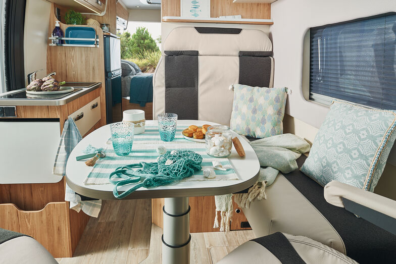 Besonderes Merkmal des Bantam Van V630G ist der grosszügige Wohnbereich.