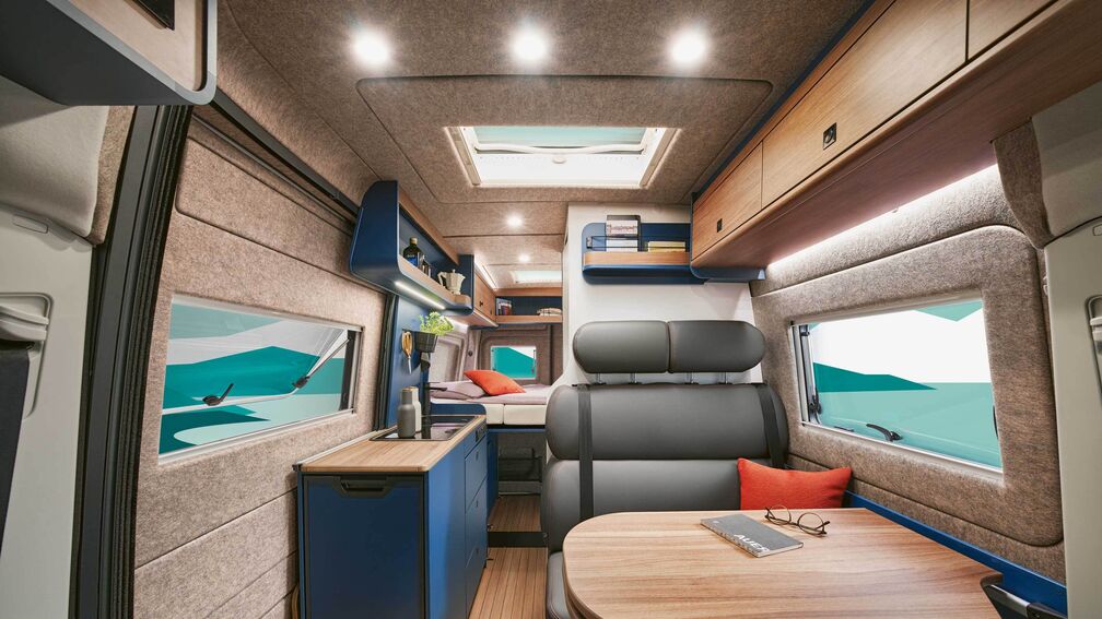 De retour avec un van : Eriba Car 600