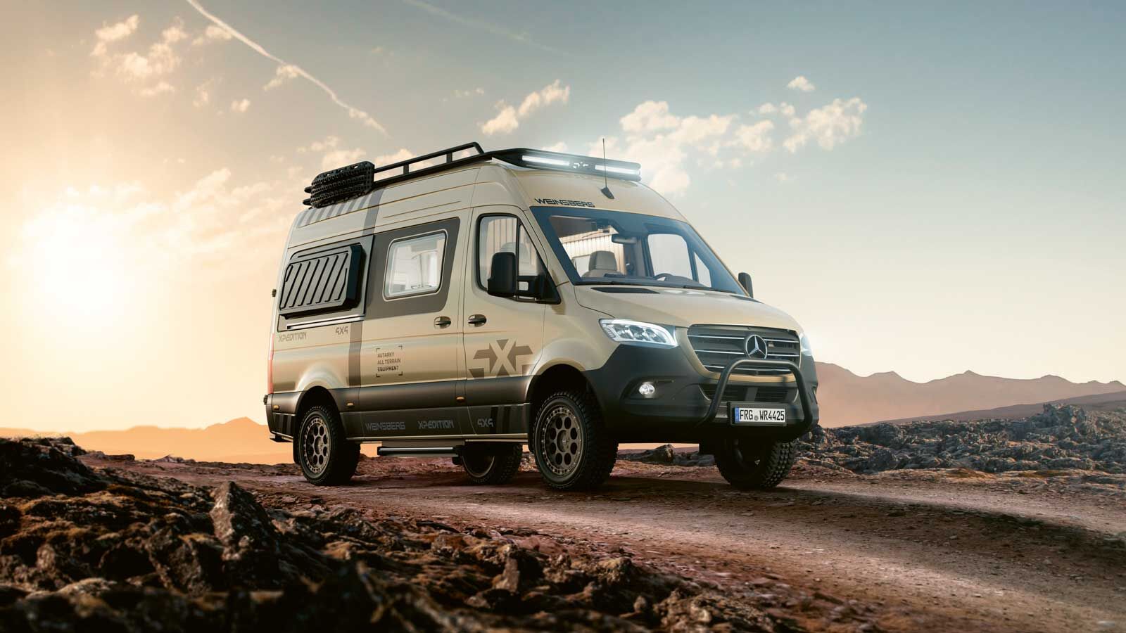 Avec son modèle X-Pedition, Weinsberg revient sur le marché du tout-terrain, qui avait déjà intéressé la marque par le passé.