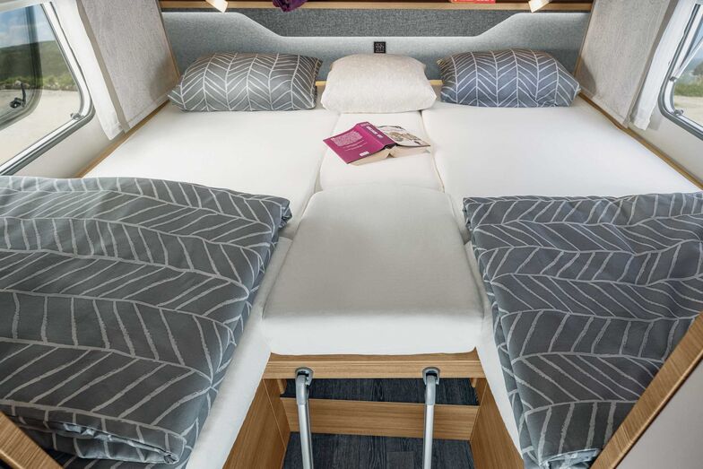 Les lits jumeaux peuvent être transformés en lit double.