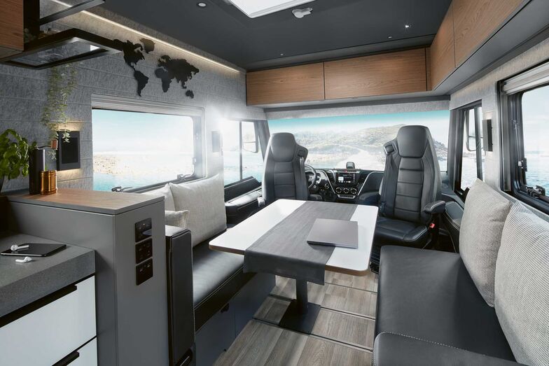 Visuellement, l’habitacle du Flair se caractérise par ses lignes droites.