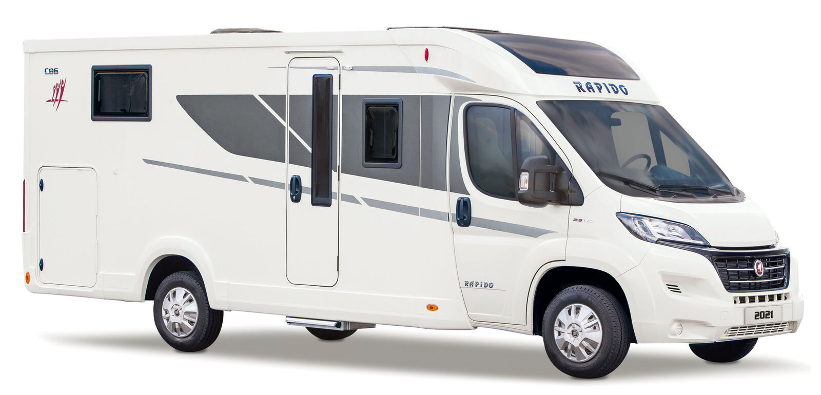 Le Rapido C86 avec toit panoramique Skyview.