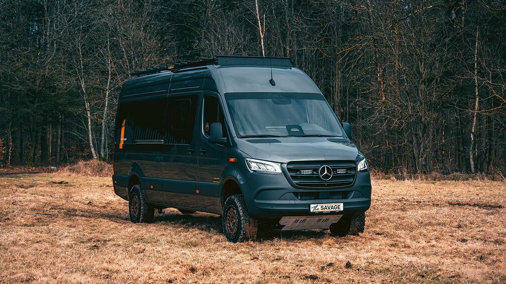Röhn Camp: auf Mercedes Sprinter 